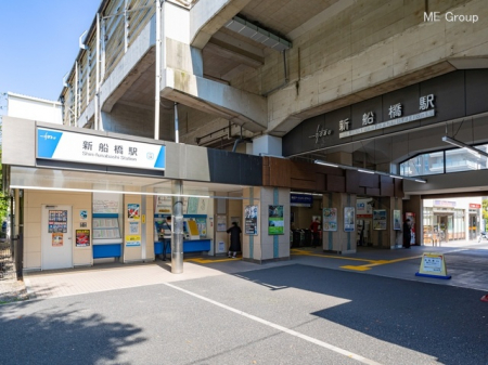 周辺環境　駅 880m 東武野田線「新船橋」駅