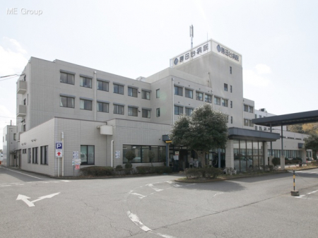 周辺環境　病院 830m 勝田台病院