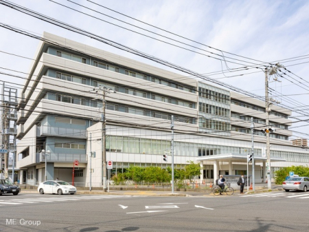 周辺環境　病院 790m 津田沼中央総合病院