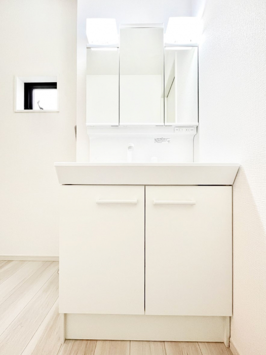 ���ʑ�E���ʏ��@�X�^�C�����O�ɕ֗��ȎO�ʋ��A�~���[�L���r�l�b�g�ōׂ������X�b�L��