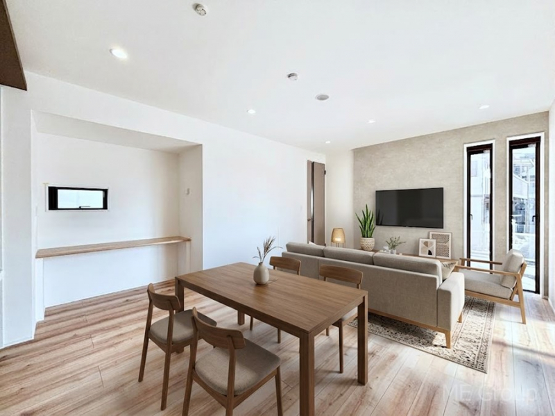 ���r���O�@�������������͋C�̂k�c�j�͉Ƒ��݂�Ȃ̉��K��ԁ@���Ƌ��CG�ł�