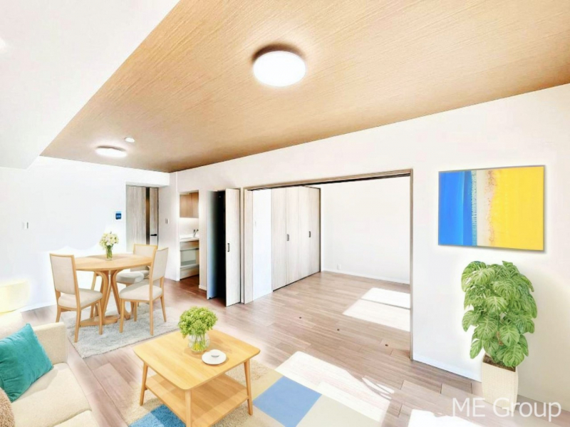 ���r���O�@�������������͋C�̂k�c�j�͉Ƒ��݂�Ȃ̉��K��ԁ@���Ƌ��CG�ł�