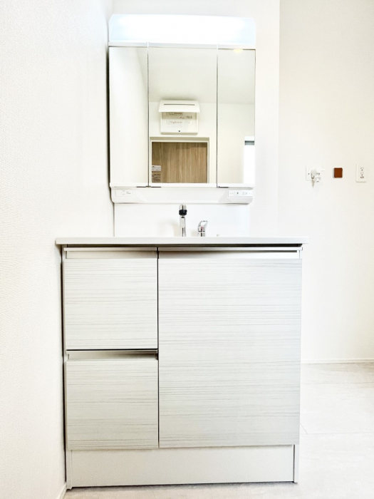 ���ʑ�E���ʏ��@�X�^�C�����O�ɕ֗��ȎO�ʋ��A�~���[�L���r�l�b�g�ōׂ������X�b�L��