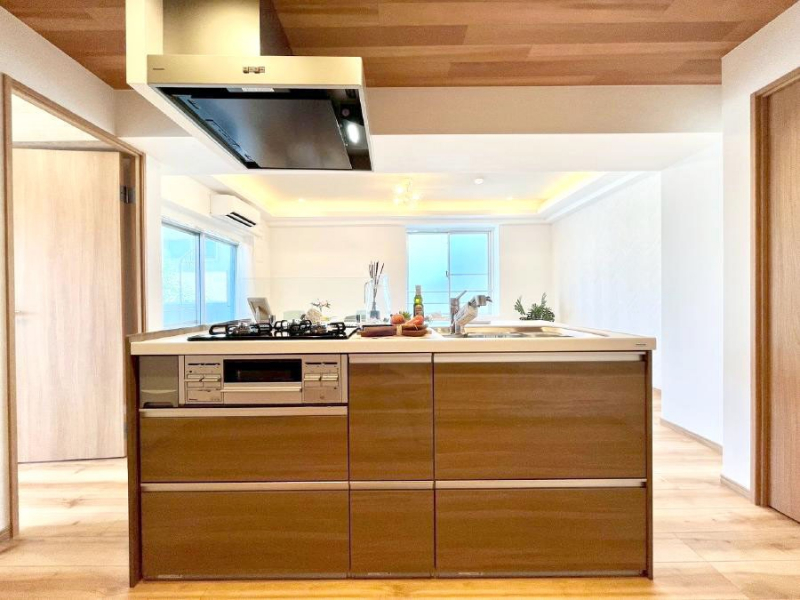 �L�b�`���@���������Ȃ���ł����Ƒ��Ƃ̉�b���y���߂�ΖʃL�b�`��