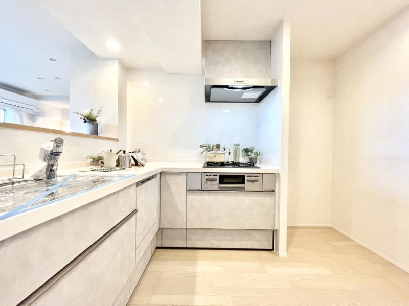 �L�b�`���@��Ƃ肠��L�b�`���X�y�[�X�ł�������H��̌�Еt�����X���[�Y�ɁI