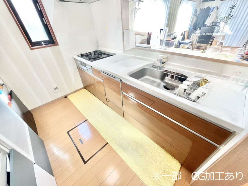 �L�b�`���@�J�E���^�[�z���ɂ��q�l���������̂���`���I�}�}���������ΖʃL�b�`���B ���ꕔCG���H����