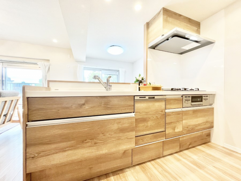 �L�b�`���@��Ƃ肠��L�b�`���X�y�[�X�ł�������H��̌�Еt�����X���[�Y�ɁI