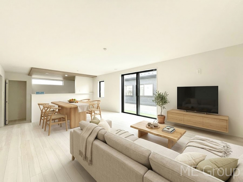 ���r���O�@�Ƒ��̘a�₩�ȉ�b���������Ă������B�J�����̂��郊�r���O�ł��B���Ƌ��CG�ł�  