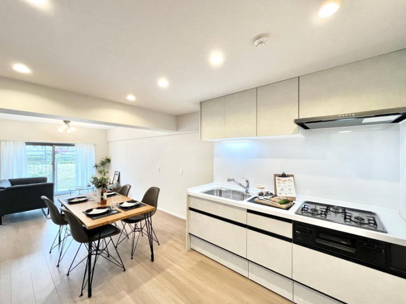 �L�b�`���@��Ƃ肠��L�b�`���X�y�[�X�ł�������H��̌�Еt�����X���[�Y�ɁI