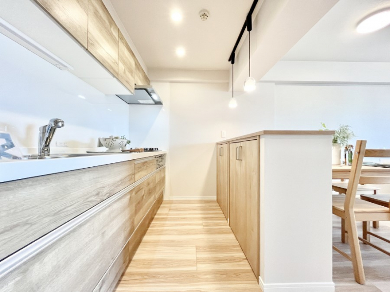 �L�b�`���@���[�����Ղ�ō�ƃX�y�[�X�L�X  �@