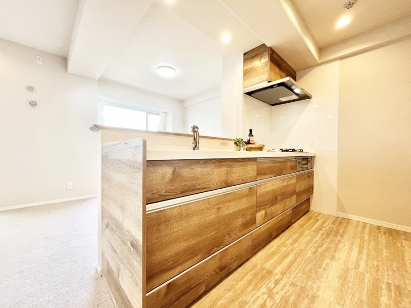 �L�b�`���@���������Ȃ���ł����Ƒ��Ƃ̉�b���y���߂�ΖʃL�b�`��