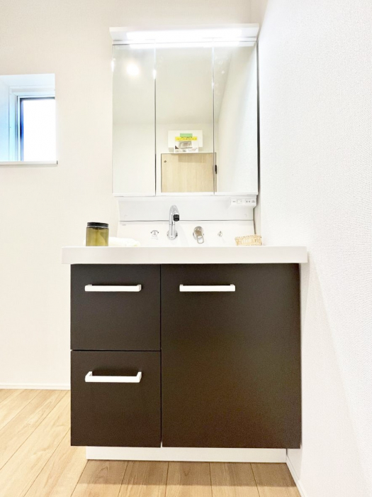 ���ʑ�E���ʏ��@�X�^�C�����O�ɕ֗��ȎO�ʋ��A�~���[�L���r�l�b�g�ōׂ������X�b�L��