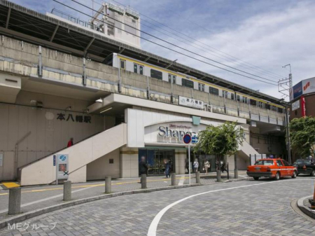 周辺環境　駅 1200m ＪＲ本八幡駅