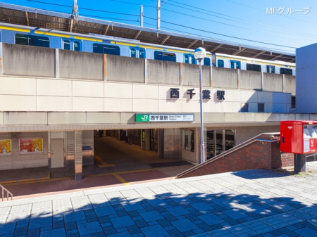 周辺環境　駅 160m 総武・中央緩行線「西千葉」駅