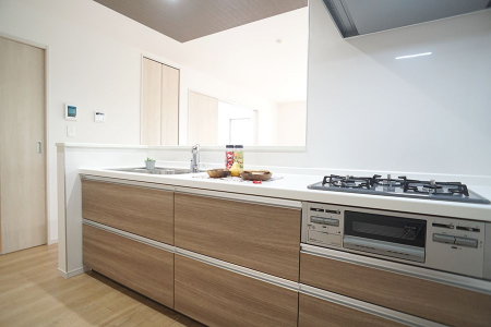 キッチン　デザイン性も機能性も兼ね備えた使い勝手の良いキッチンです。
